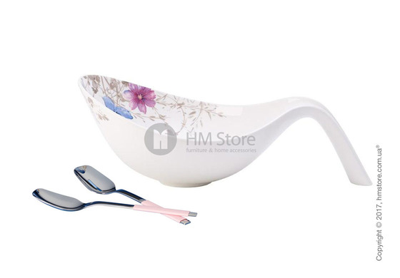 Набор для подачи салатов Villeroy & Boch коллекция Mariefleur Gris Basic 1,8 л