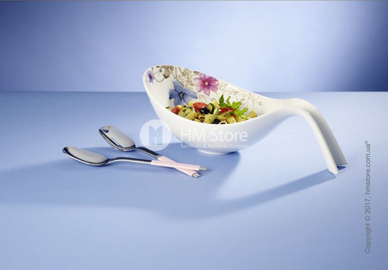 Набор для подачи салатов Villeroy & Boch коллекция Mariefleur Gris Basic 1,8 л