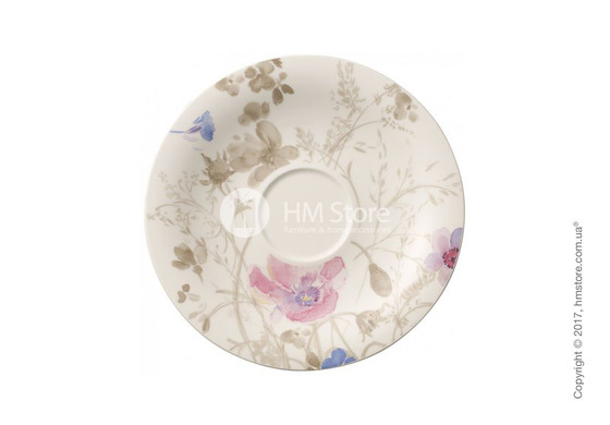 Чашка с блюдцем Villeroy & Boch коллекция Mariefleur Gris Basic 390 мл
