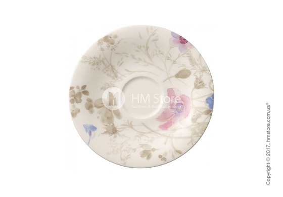 Чашка с блюдцем Villeroy & Boch коллекция Mariefleur Gris Basic 250 мл
