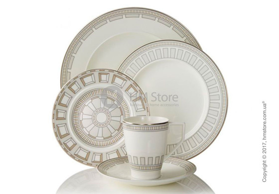 Набор чашек для эспрессо с блюдцами Villeroy & Boch  коллекция La Classica Contura на 2 персоны, 4 предмета