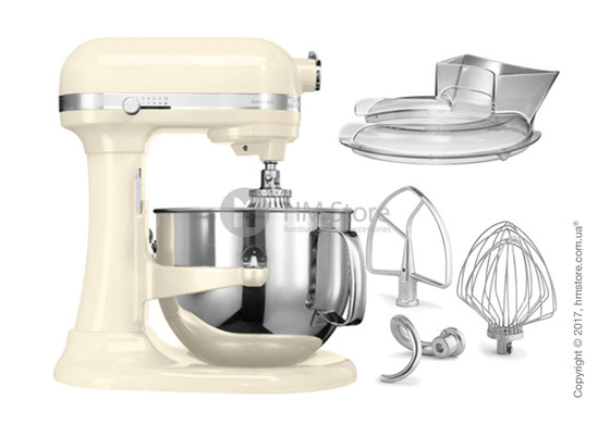 Планетарный миксер KitchenAid Artisan Bowl-Lift Stand Mixer XL 6.9 л, Almond Cream