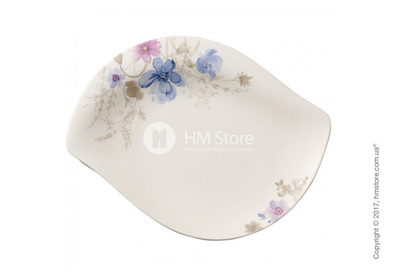 Блюдо для подачи Villeroy & Boch коллекция Mariefleur Gris Basic 34 см
