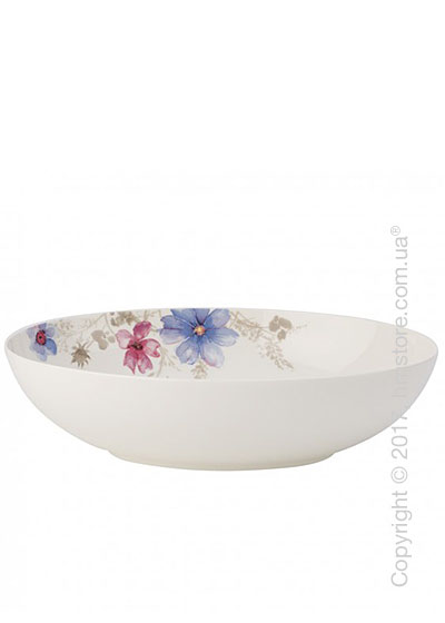 Блюдо для подачи Villeroy & Boch коллекция Mariefleur Gris Basic 32 см