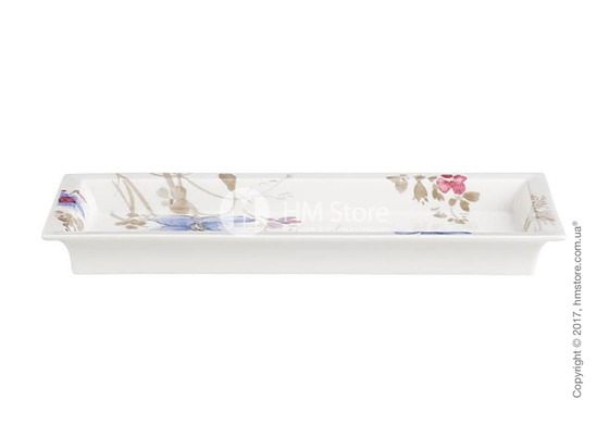 Блюдо для подачи Villeroy & Boch коллекция Mariefleur Gris Gifts 24x10 см