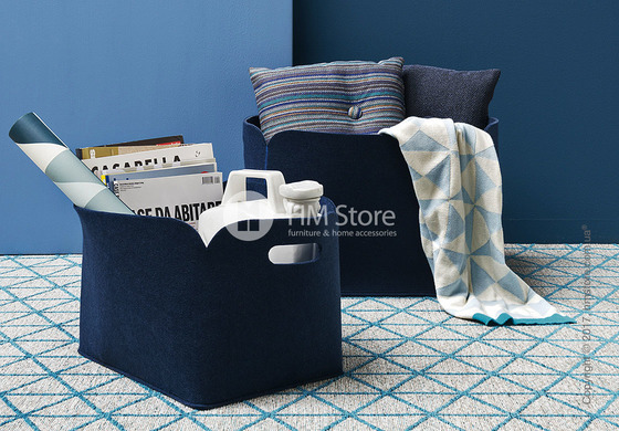 Набор корзин Calligaris Daryl, 2 предмета, Polyester felt nougat