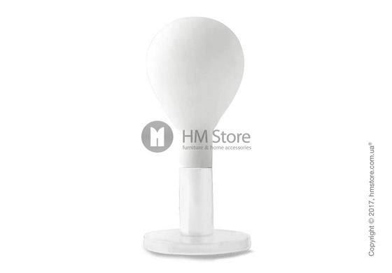 Настольный светильник Calligaris Pom Pom, Table lamp, Metal matt optic white