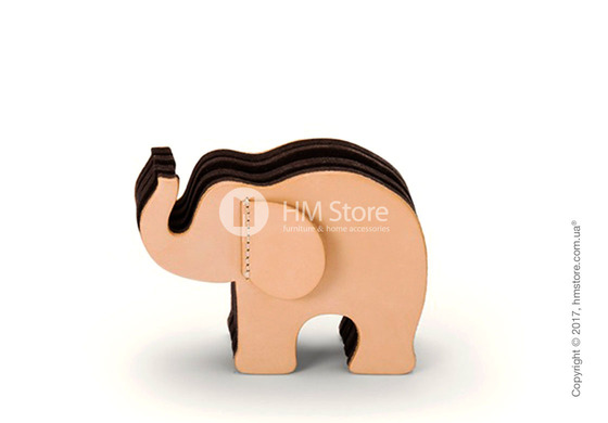 Подставка для ручек Graf von Faber-Castell, Elephant Made From Natural Leather, Small