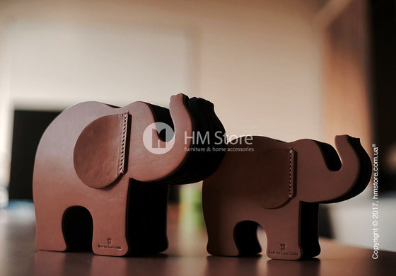 Подставка для ручек Graf von Faber-Castell, Elephant Made From Natural Leather, Small