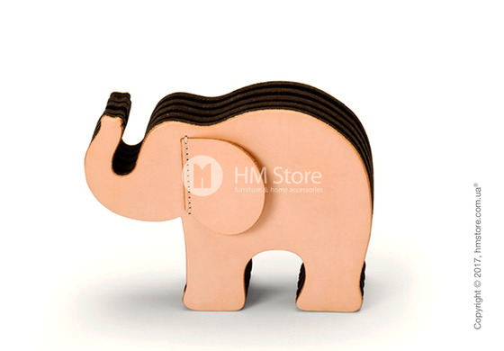 Подставка для ручек Graf von Faber-Castell, Elephant Made From Natural Leather, Medium