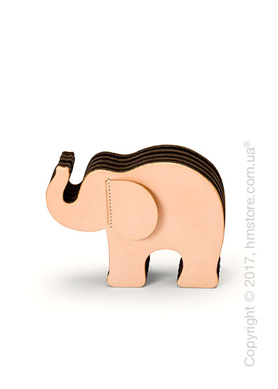 Подставка для ручек Graf von Faber-Castell, Elephant Made From Natural Leather, Medium
