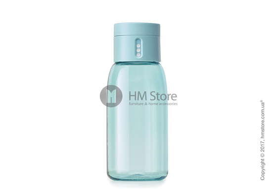 Бутылка для воды Joseph Joseph Dot with Hydration Counting Lid, Light Blue 400 мл