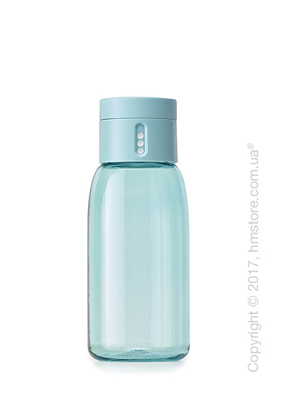 Бутылка для воды Joseph Joseph Dot with Hydration Counting Lid, Light Blue 400 мл
