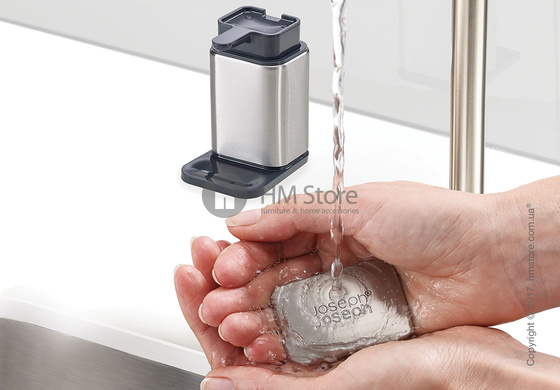 Диспенсер для жидкого мыла Joseph Joseph Surface Soap Pump Set, Stainless Steel