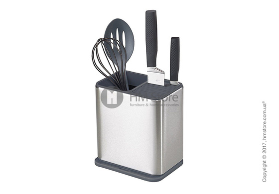 Подставка для кухонных принадлежностей и ножей Joseph Joseph Surface Utensil Pot, Stainless Steel