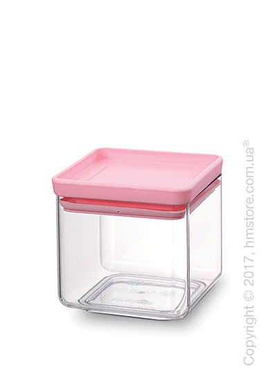Емкость для хранения сыпучих продуктов Brabantia Square Canister 0,7 л, Pink