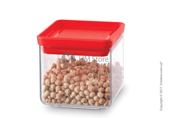 Емкость для хранения сыпучих продуктов Brabantia Square Canister 0,7 л, Red