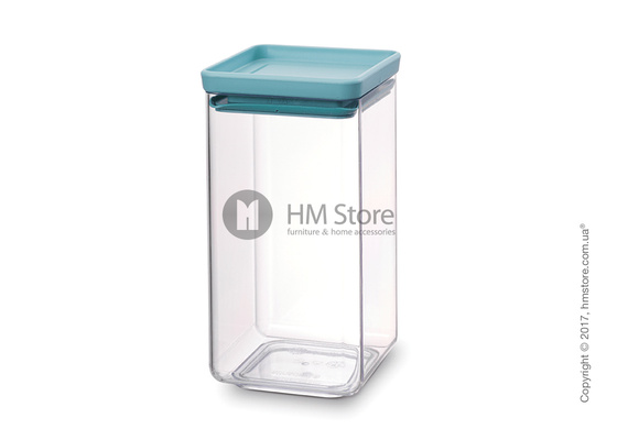 Емкость для хранения сыпучих продуктов Brabantia Square Canister 1,6 л, Mint