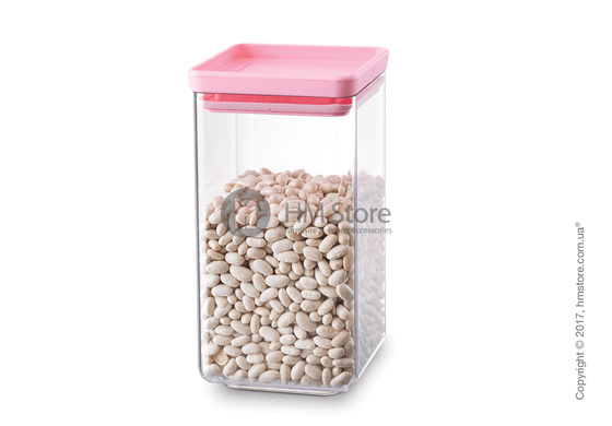 Емкость для хранения сыпучих продуктов Brabantia Square Canister 1,6 л, Pink