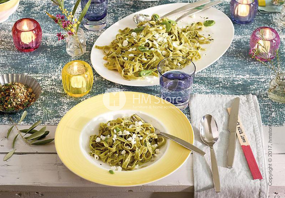 Набор фарфоровой посуды Villeroy & Boch коллекция Colourful Life на 2 персоны, 8 предметов,  Lemon Pie