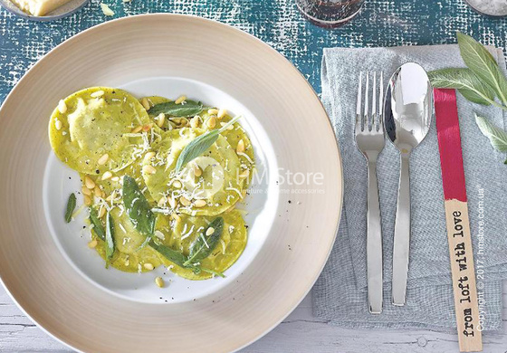 Набор фарфоровой посуды Villeroy & Boch коллекция Colourful Life на 2 персоны, 8 предметов, Natural Cotton