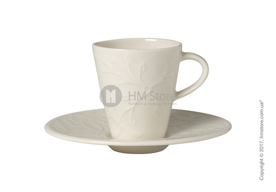 Чашка для эспрессо с блюдцем Villeroy & Boch коллекция Caffè Club Floral Touch 100 мл