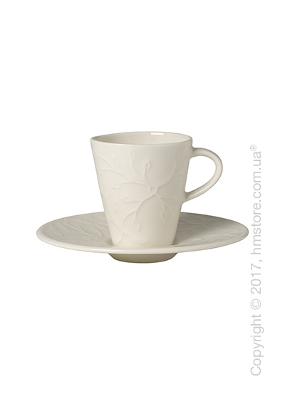 Чашка для эспрессо с блюдцем Villeroy & Boch коллекция Caffè Club Floral Touch 100 мл