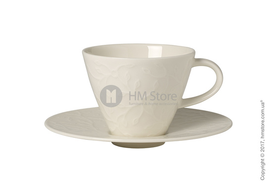 Чашка с блюдцем Villeroy & Boch коллекция Caffè Club Floral Touch 390 мл Чашка с блюдцем Villeroy & Boch коллекция Caffè Club Floral Touch 390 мл