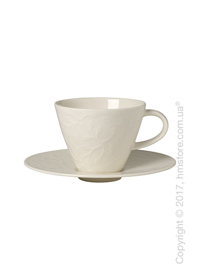 Чашка с блюдцем Villeroy & Boch коллекция Caffè Club Floral Touch 390 мл
