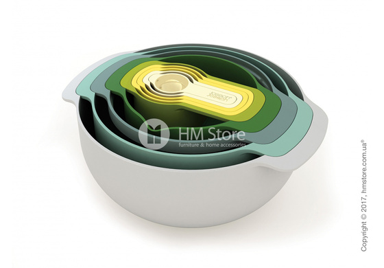 Набор мисок для приготовления Joseph Joseph Nest 9 Plus Opal