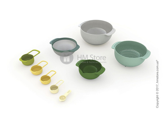 Набор мисок для приготовления Joseph Joseph Nest 9 Plus Opal