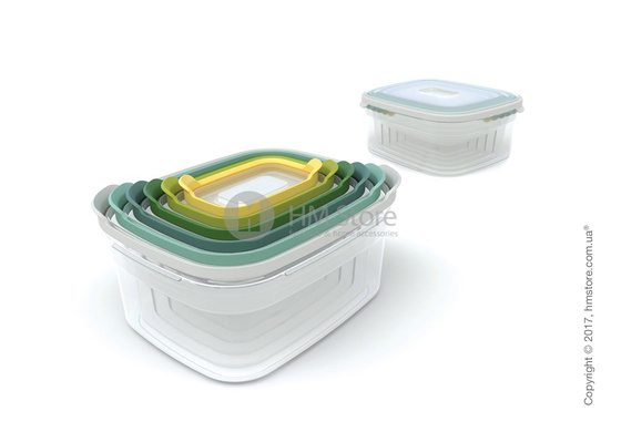 Набор контейнеров для хранения Joseph Joseph Nest Storage Opal, 6 предметов