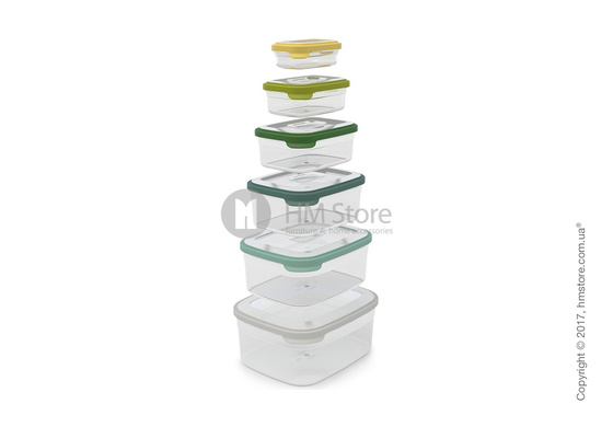Набор контейнеров для хранения Joseph Joseph Nest Storage Opal, 6 предметов