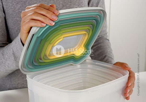 Набор контейнеров для хранения Joseph Joseph Nest Storage Opal, 6 предметов