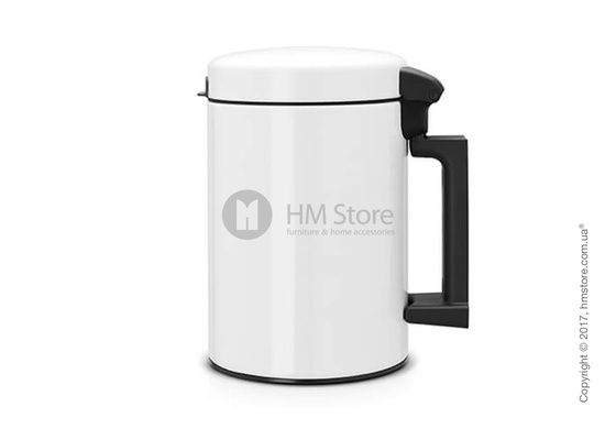 Ведро для мусора Brabantia Wall Mounted Bin NewIcon 3 л, White Ведро для мусора Brabantia Wall Mounted Bin NewIcon 3 л, White