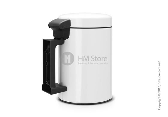 Ведро для мусора Brabantia Wall Mounted Bin NewIcon 3 л, White Ведро для мусора Brabantia Wall Mounted Bin NewIcon 3 л, White