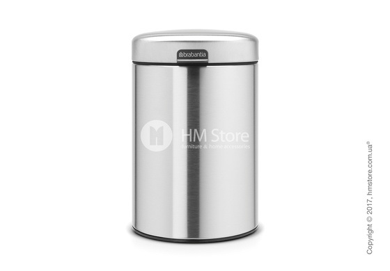Ведро для мусора Brabantia Wall Mounted Bin NewIcon 3 л, Matt Steel