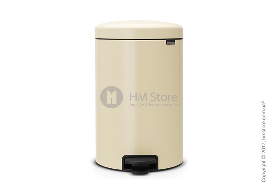 Ведро для мусора Brabantia Pedal Bin NewIcon 20 л, Almond