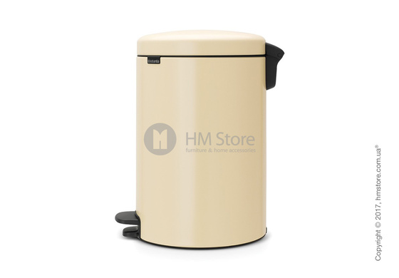 Ведро для мусора Brabantia Pedal Bin NewIcon 20 л, Almond