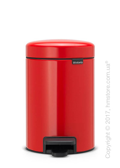 Ведро для мусора Brabantia Pedal Bin NewIcon 3 л, Passion Red
