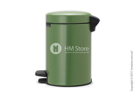Ведро для мусора Brabantia Pedal Bin NewIcon 3 л, Moss Green