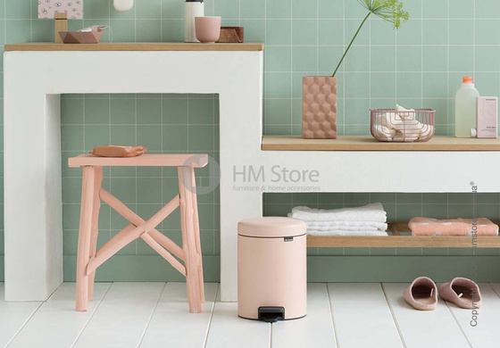 Ведро для мусора Brabantia Pedal Bin NewIcon 3 л, Clay Pink