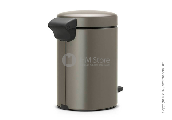 Ведро для мусора Brabantia Pedal Bin NewIcon 3 л, Platinum Ведро для мусора Brabantia Pedal Bin NewIcon 3 л, Platinum
