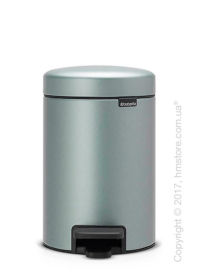 Ведро для мусора Brabantia Pedal Bin Newicon 3 л, Metallic Mint