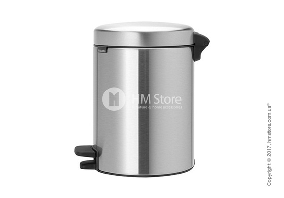 Ведро для мусора Brabantia Pedal Bin Newicon 3 л, Matt Steel Fingerprint Proof
