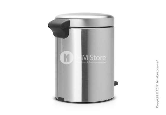 Ведро для мусора Brabantia Pedal Bin Newicon 3 л, Matt Steel Fingerprint Proof