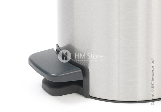 Ведро для мусора Brabantia Pedal Bin Newicon 3 л, Matt Steel Fingerprint Proof