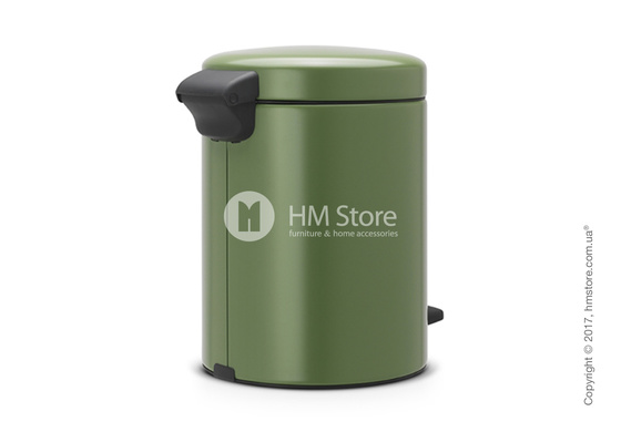 Ведро для мусора Brabantia Pedal Bin NewIcon 5 л, Moss Green