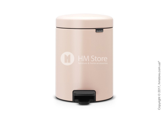 Ведро для мусора Brabantia Pedal Bin NewIcon 5 л, Clay Pink