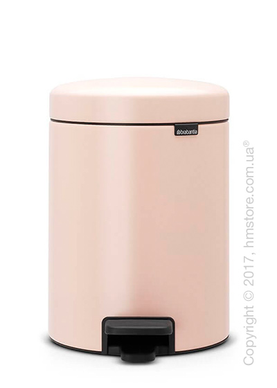 Ведро для мусора Brabantia Pedal Bin NewIcon 5 л, Clay Pink